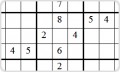 Sudoku kzepes #1